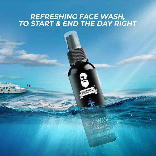 Muuchstac Ocean Face Wash for Men, Fights Acne & Pimple 100 Ml