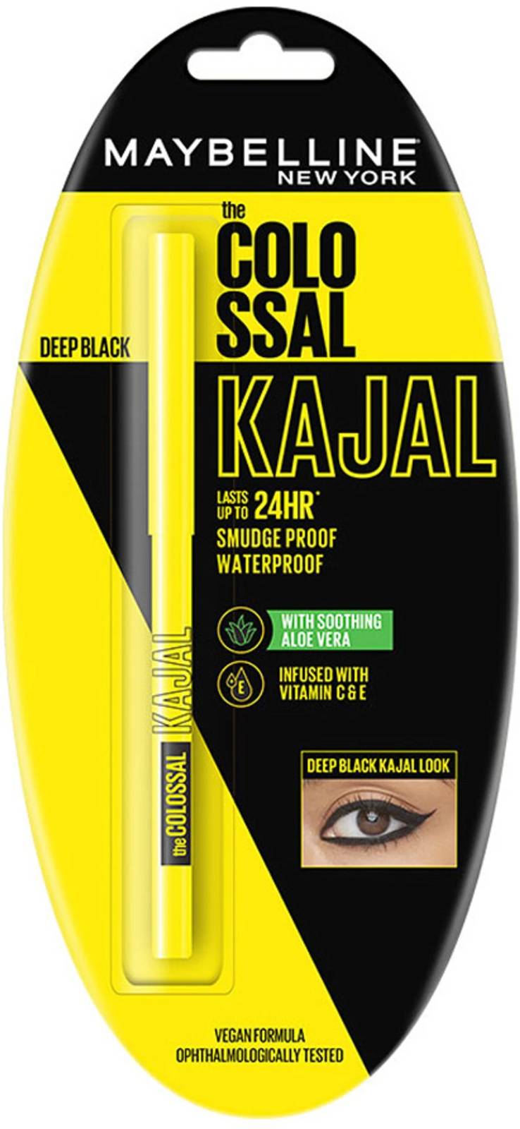 MAYBELLINE NEW YORK Colossal Kajal (Black, 0.35 g)
