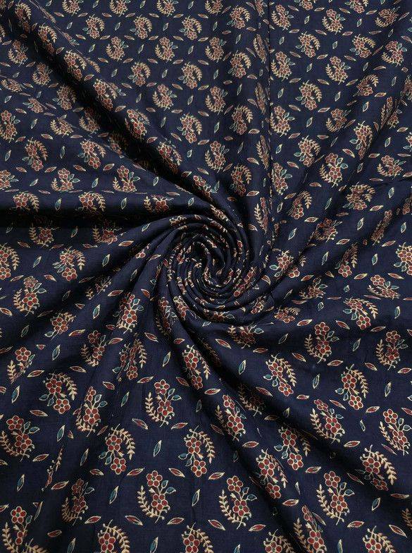 Deeva Collections Unstitched Pure Cotton Multi-purpose Fabric Printed