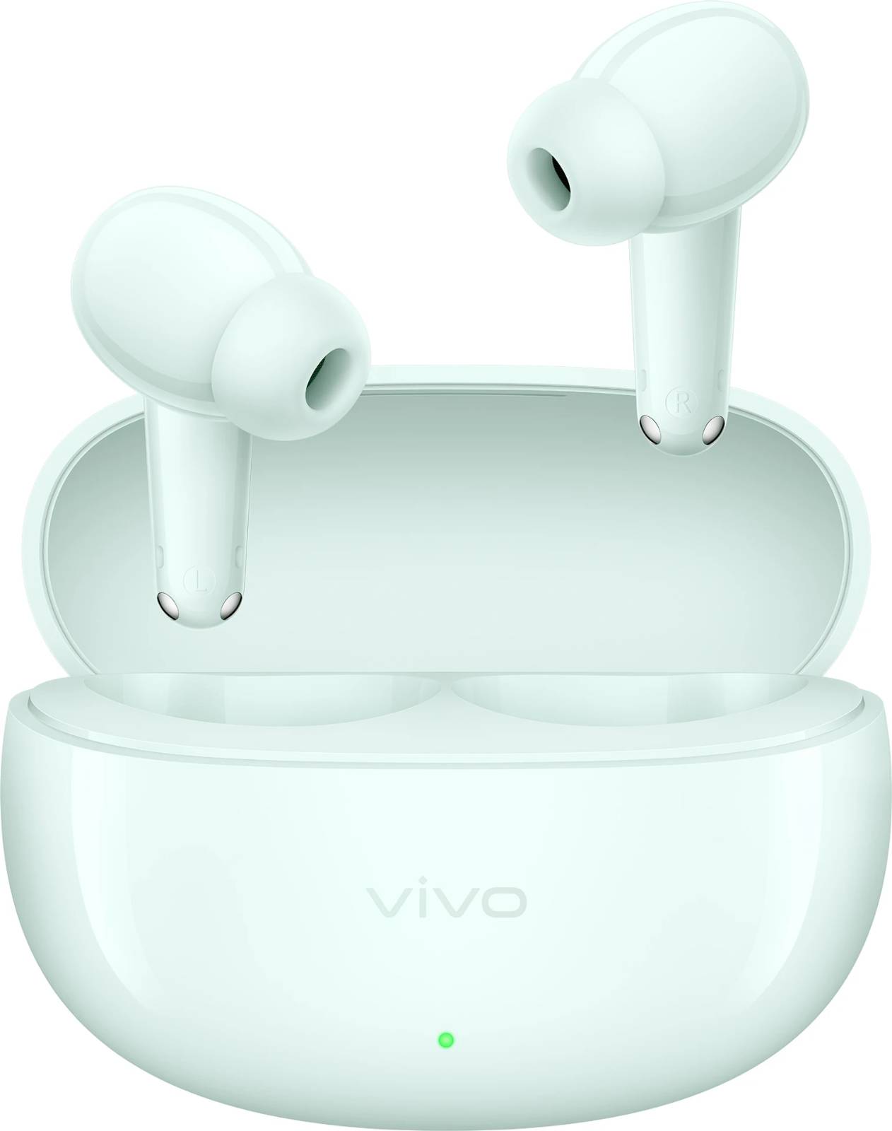 vivo Buds, 50Hrs Playback, Spatial Audio, Dual-Mic AI ENC, Dual-Device Pairing Bluetooth Headset (Nilgiri Green, True Wireless)